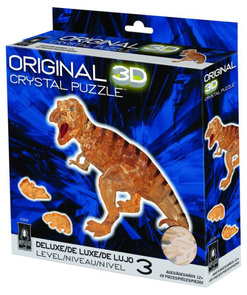 Brown T-Rex Crystal Puzzle