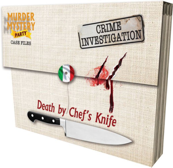 Murder Mystery Case Files Game: Death by Chef's Knife