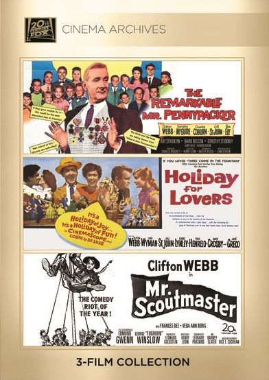 Clifton Webb: Cinema Archives - 3-Film Collection [3 Discs]