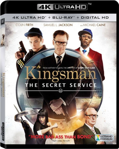 Kingsman: The Secret Service [4K Ultra HD Blu-ray/Blu-ray] [Includes Digital Copy]