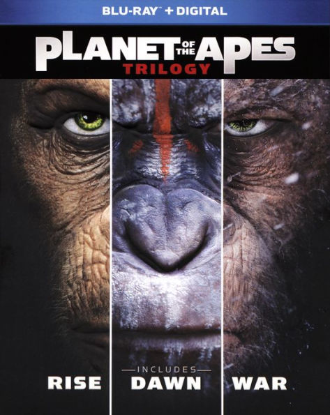 Planet of the Apes Trilogy [Includes Digital Copy] [Blu-ray]