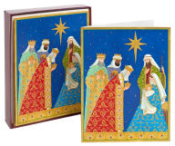 Title: Nativity With Star Christmas Boxed Card