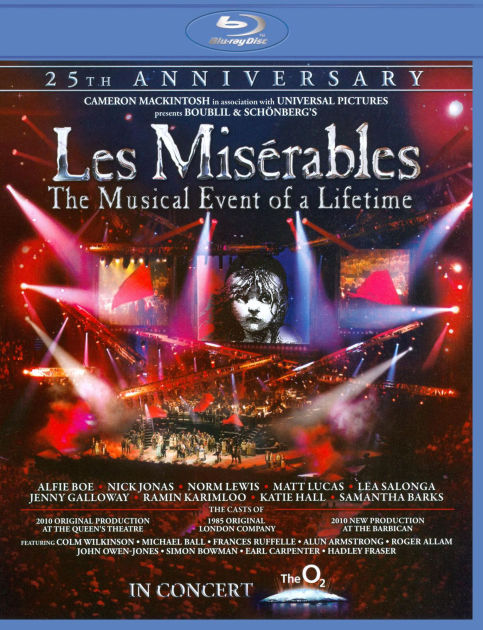 Les Miserables: 25th Anniversary [Blu-ray] by Alfie Boe