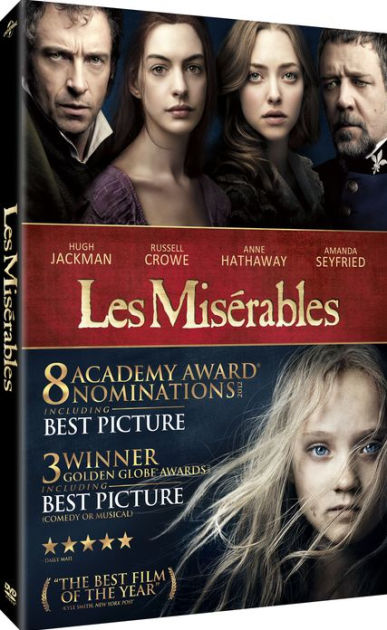 Les Miserables Tom Hooper, Hugh Jackman, Russell Crowe, Anne Hathaway Barnes & Noble®