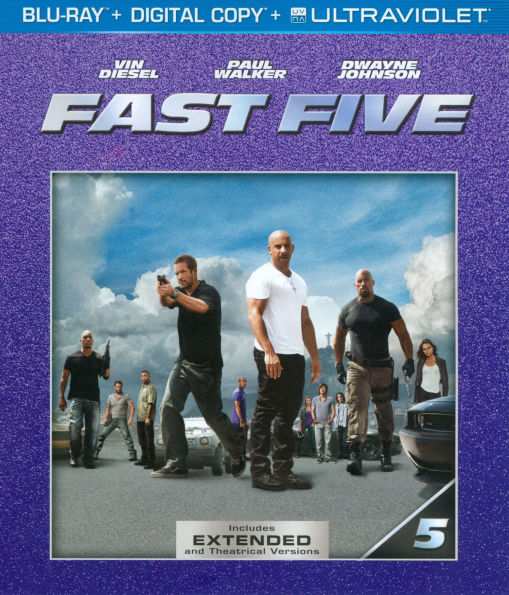 Fast Five [Includes Digital Copy] [UltraViolet] [Blu-ray]