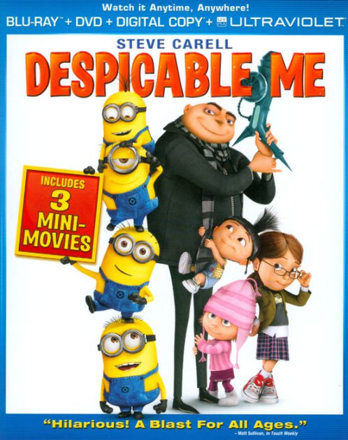 DESPICABLE ME, from left: Gru (voice: Steve Carell), Dr. Nefario