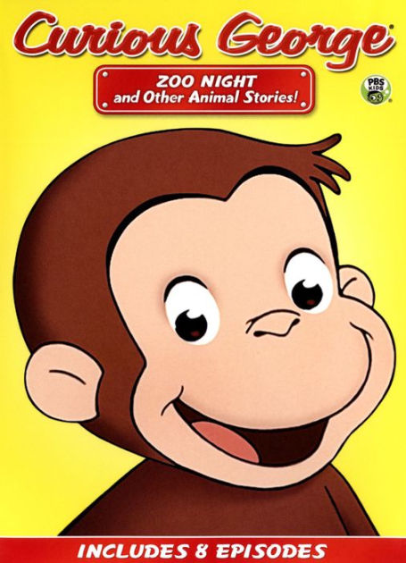 curious george zoo night and other animal stories dvd