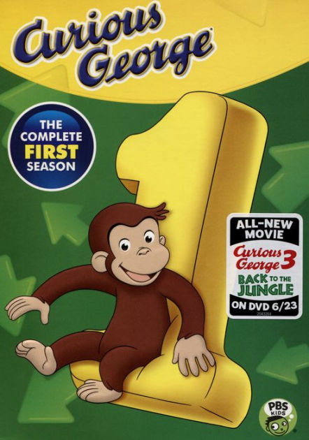 Curious George 3: Back to the Jungle (DVD, 2015)