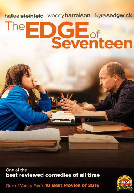 The Edge Of Seventeen By Kelly Fremon Hailee Steinfeld Woody Harrelson Kyra Sedgwick Dvd Barnes Noble The Edge Of Seventeen By Kelly Fremon Hailee Steinfeld Woody Harrelson Kyra Sedgwick Dvd Barnes Noble