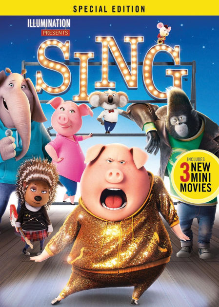 Sing [Includes Digital Copy] [3D] [Blu-ray] by Lourdelet | Blu-ray