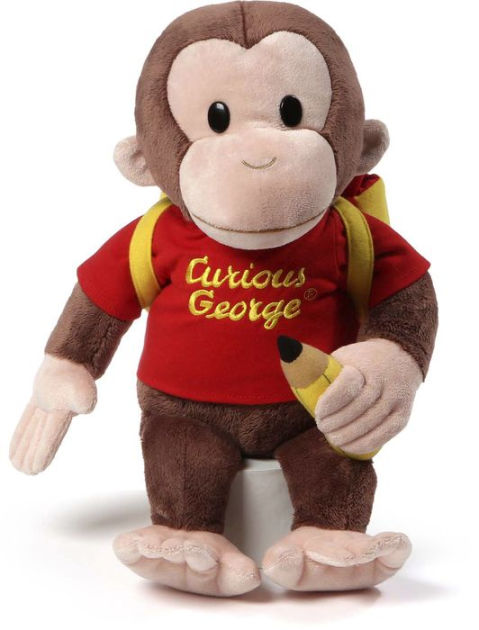 curious george stuffed monkey