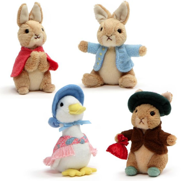 Peter Rabbit with Carrot 6.5 Plush B&N Exclusive by SPIN MASTER