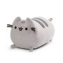 GUND Pusheen the Cat Squisheen Log Plush, Squishy Stuffed Animal for Ages 8 and Up, Gray, 11