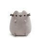 GUND Pusheen the Cat Sitting Pose Squisheen Plush, Squishy Stuffed Animal for Ages 8 and Up, Gray, 6