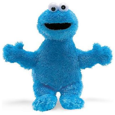 talking cookie monster doll