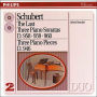 Schubert: The Last Three Piano Sonatas