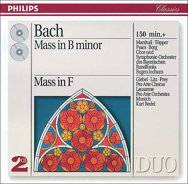 Bach: Mass In B Minor, Mass In F By Eugen Jochum | 28943873925 | CD ...