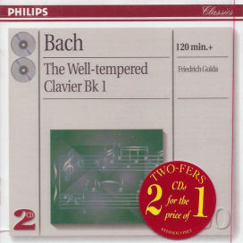 Bach: The Well-Tempered Clavier, Book 1
