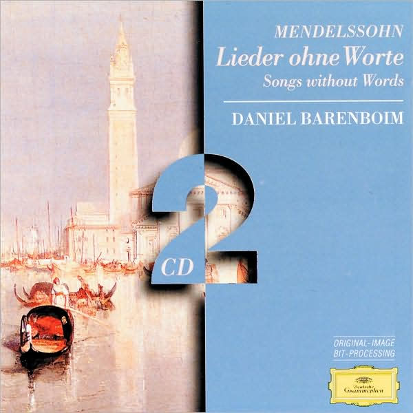 Mendelssohn Songs Without Words By Daniel Barenboim Cd