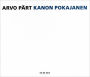Arvo Pärt: Kanon Pokajanen