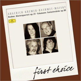 Brahms: Klavierquartett Op. 25; Schumann: Fantasiestücke, Op. 88