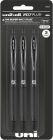 uniball 207 Plus+ Retractable Gel Pens, Medium Point (0.7mm), Black, 3 Pack
