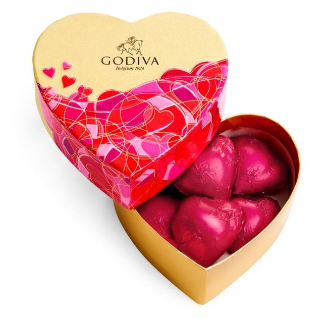 Godiva Valentine S Day Mini Heart T Box 6pc By Cafe Barnes And Noble®