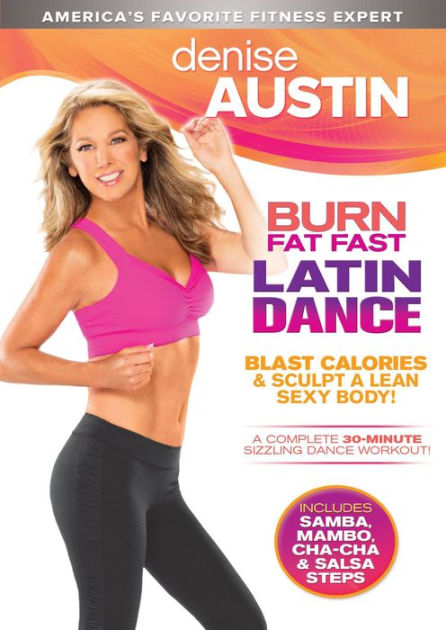 Denise Austin: Burn Fat Fast - Latin Dance, DVD