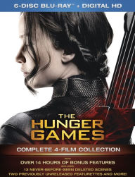 Hunger Games: Complete 4 Film Collection