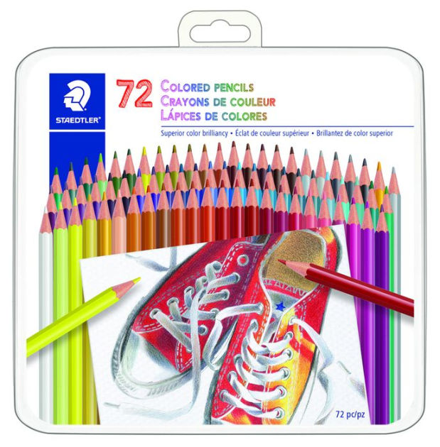 72 Piece Colored Pencil Set in Display Tin