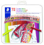 Colored Pencils 72 pc Metal Tin