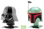 Metal Earth Star Wars Darth Vader and Boba Fett Helmets Box Set