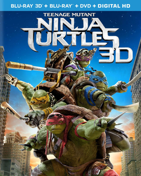 Teenage Mutant Ninja Turtles [Includes Digital Copy] [3D] [Blu-ray/DVD]