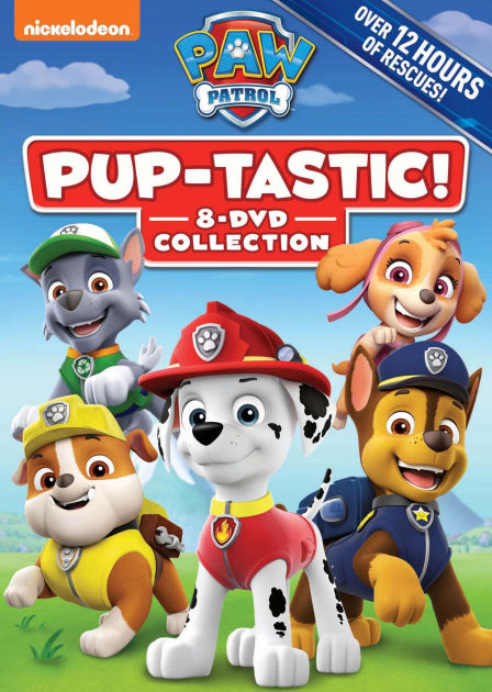 paw patrol 3 dvd set