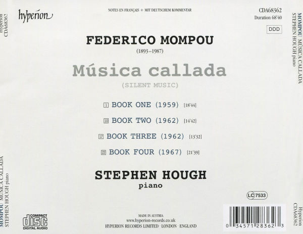 Mompou: M¿¿sica callada