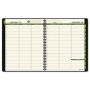AT-A-GLANCE 70-950G-05 Recycled Weekly/Monthly Classic Appointment Book- 13-Mos. (Jan-Jan)- Black Cover