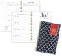 AT-A-GLANCE Emma Morrocan Academic Customizable Weekly-Monthly Planner