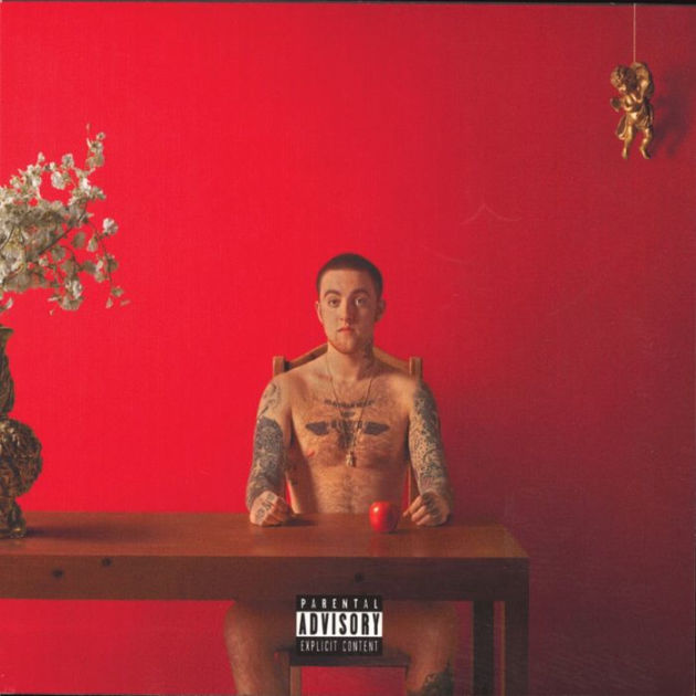 Mac Miller Watching Movies With The Sound Off Limited Edition 2XLP Vinyl  Red Marble - US