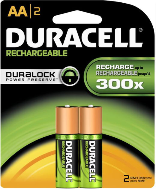 Duracell AA 2PK Rechargeable batteries by Arett Barnes & Noble®