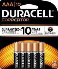Duracell AAA 10PK Alkaline Batteries