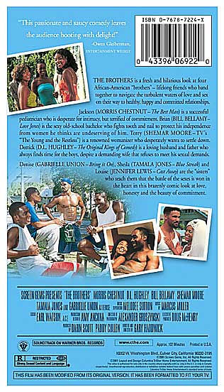 The Brothers by Gary Hardwick |Gary Hardwick, Morris Chestnut, D.L