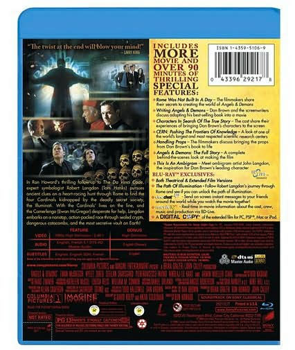 Angels & Demons [2 Discs] [Blu-ray] [Theatrical & Extended Editions]