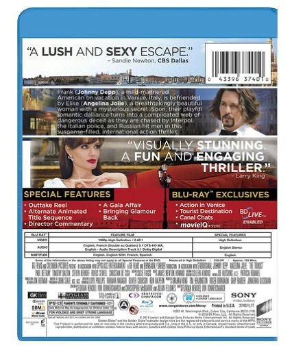 The Tourist [Blu-ray]