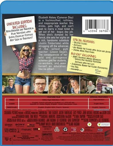 Bad Teacher [Unrated] [Blu-ray]