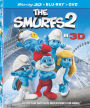 The Smurfs 2 in 3D [3 Discs] [Includes Digital Copy] [3D] [Blu-ray/DVD]