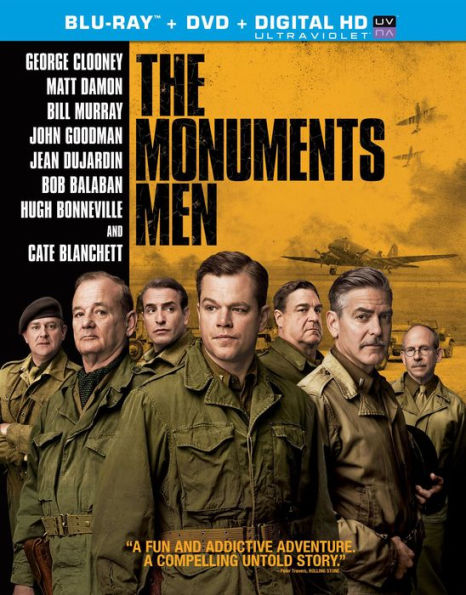The Monuments Men [2 Discs] [Includes Digital Copy] [Blu-ray/DVD]