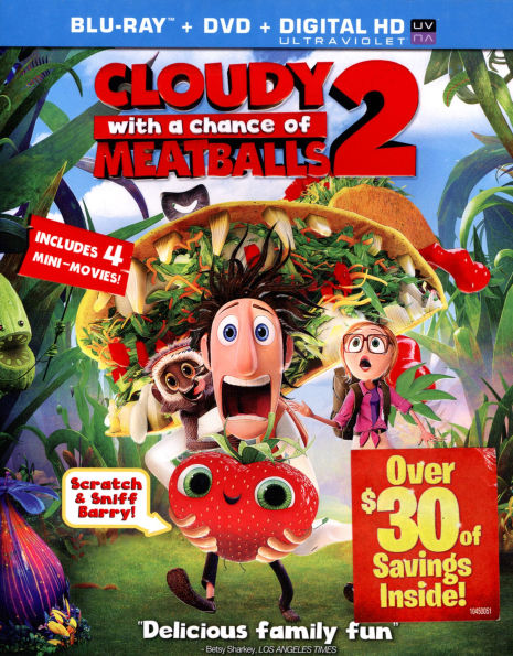 Cloudy With a Chance of Meatballs 2 [2 Discs] [Includes Digital Copy] [Blu-ray/DVD]