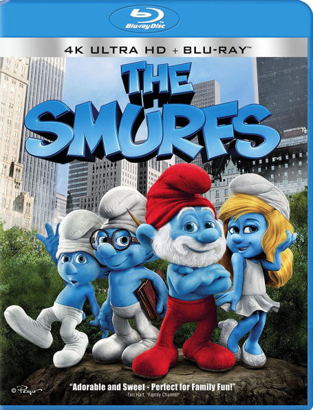 The Smurfs [4K Ultra HD Blu-ray] [Includes Digital Copy]