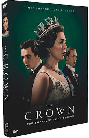 The Crown Season 3 DVD 3-disc Set 2020
