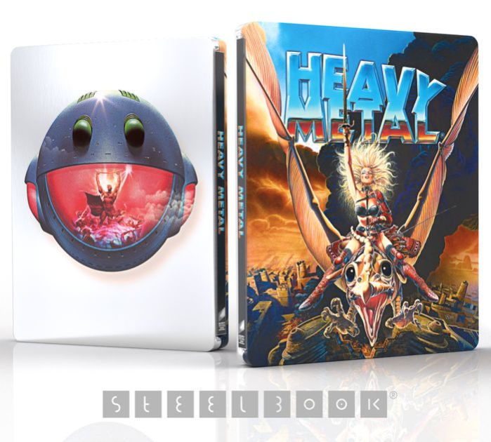 Heavy Metal SteelBook Includes Digital Copy 4K Ultra HD Blu Ray